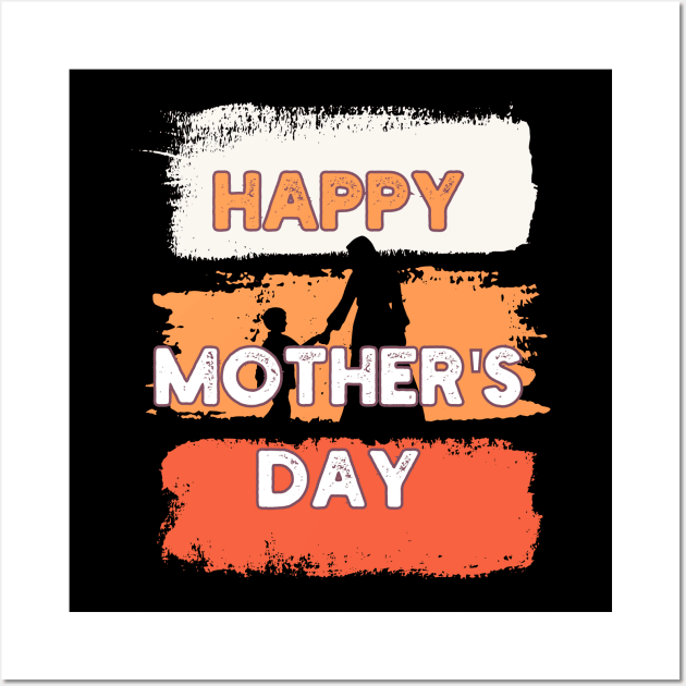 Happy Mothers Day 2024 Wall Art by BukovskyART